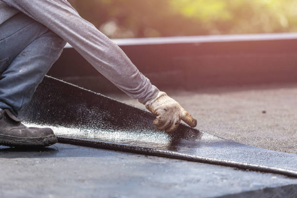Professional Emergency Waterproofing technician working in Centerville, OH